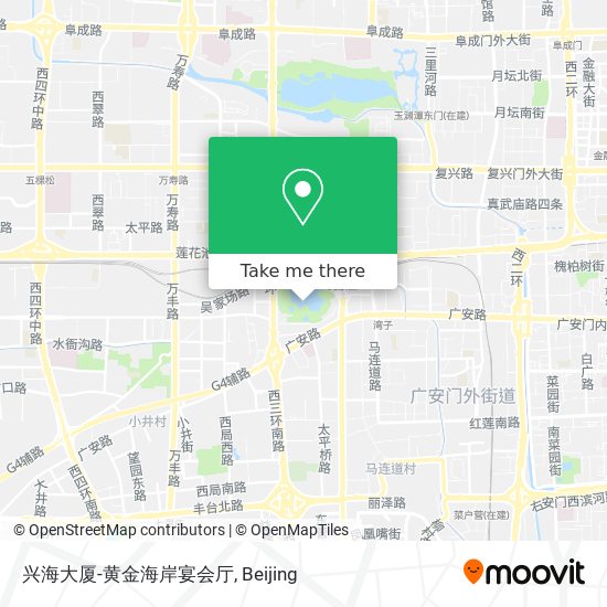 兴海大厦-黄金海岸宴会厅 map