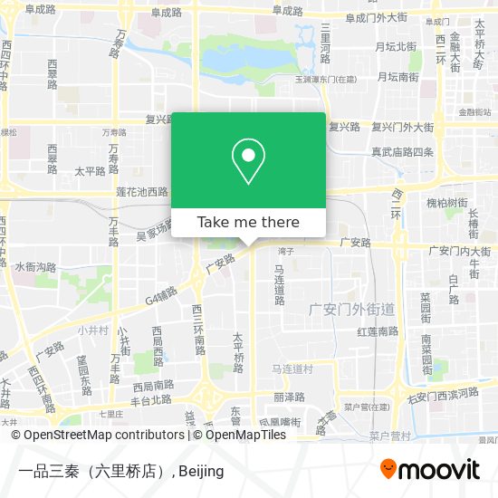 一品三秦（六里桥店） map