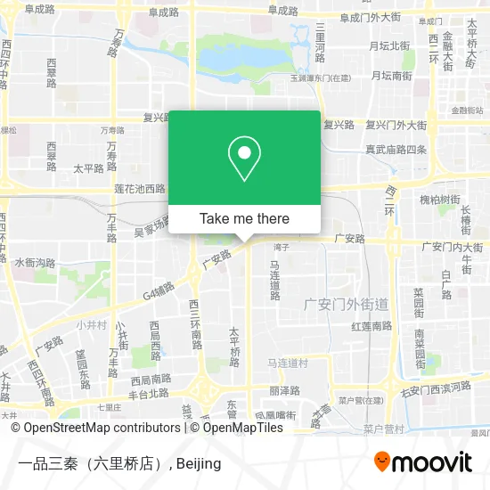 一品三秦（六里桥店） map