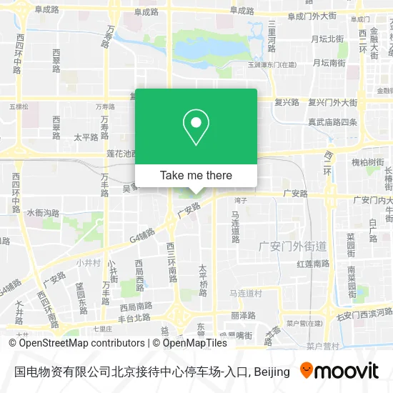 国电物资有限公司北京接待中心停车场-入口 map