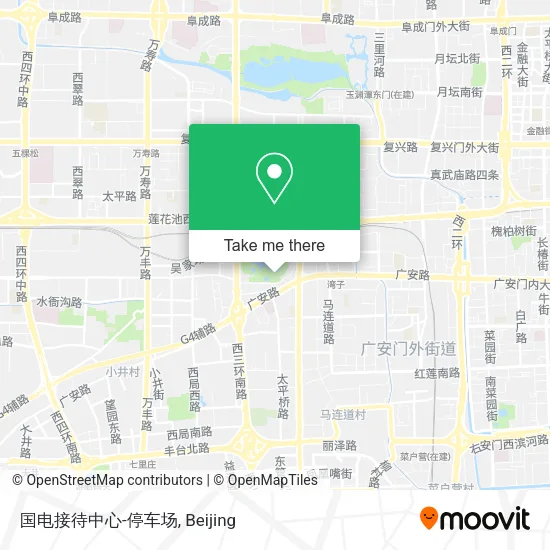 国电接待中心-停车场 map