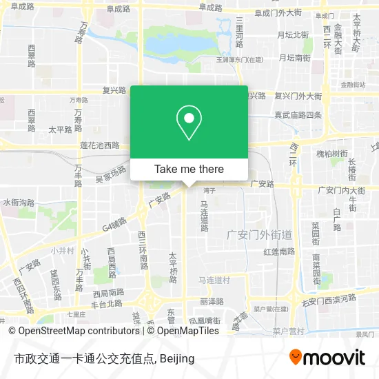 市政交通一卡通公交充值点 map