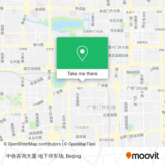 中铁咨询大厦-地下停车场 map