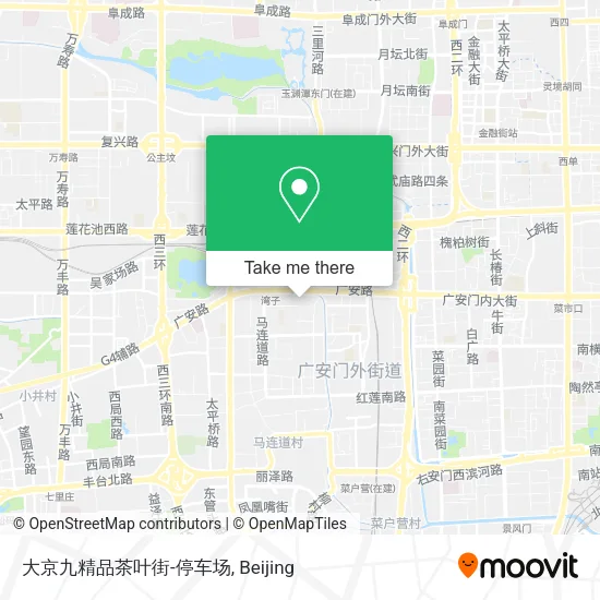 大京九精品茶叶街-停车场 map