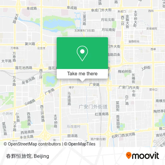 春辉恒旅馆 map