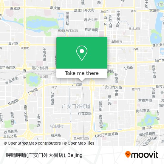 呷哺呷哺(广安门外大街店) map