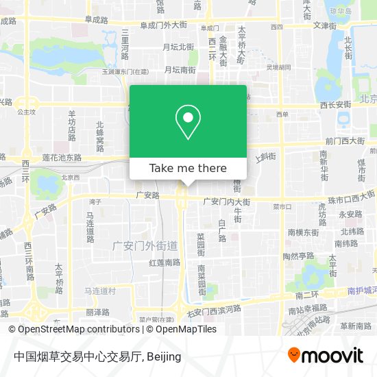 中国烟草交易中心交易厅 map