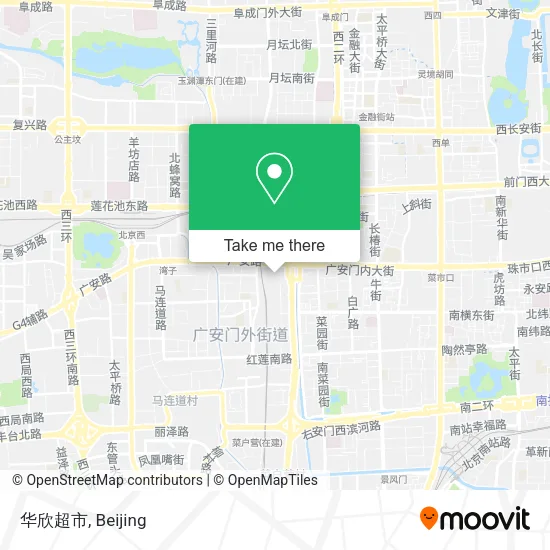 华欣超市 map