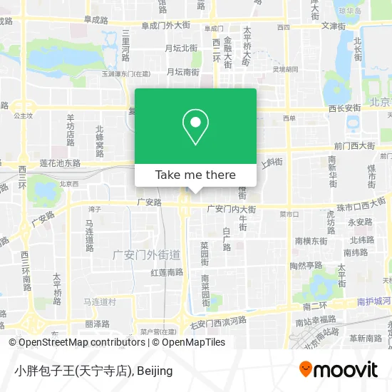 小胖包子王(天宁寺店) map