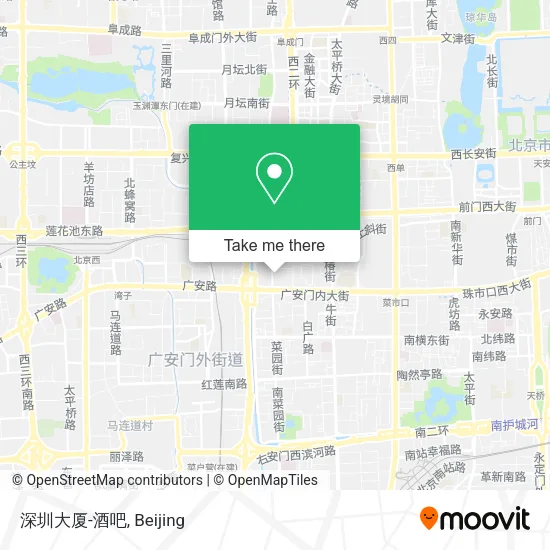 深圳大厦-酒吧 map