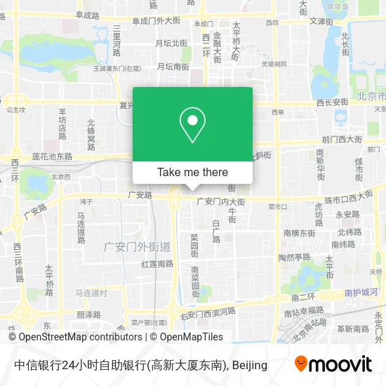 中信银行24小时自助银行(高新大厦东南) map