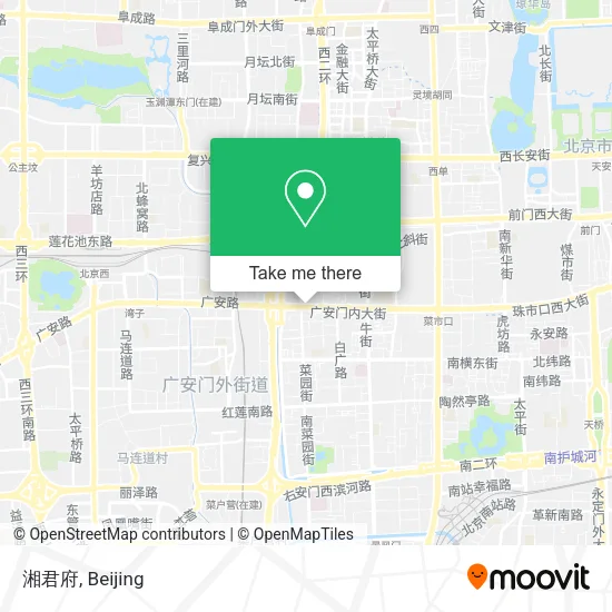 湘君府 map