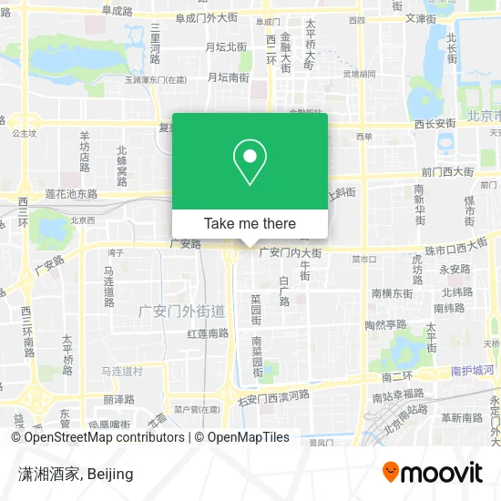 潇湘酒家 map