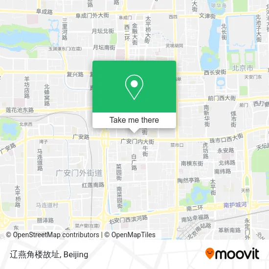 辽燕角楼故址 map
