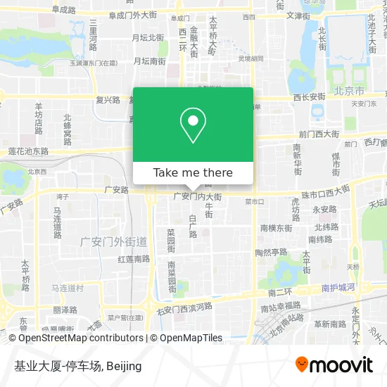 基业大厦-停车场 map
