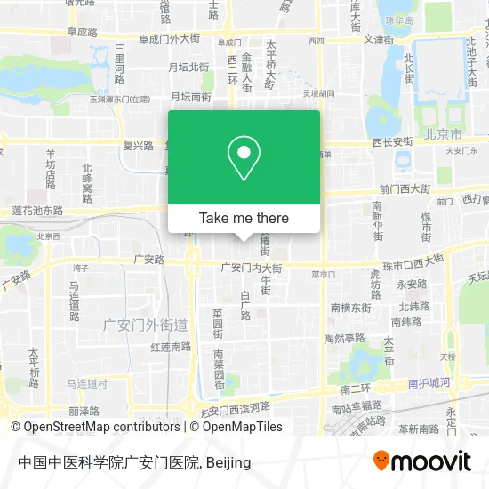中国中医科学院广安门医院 map