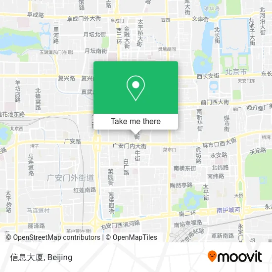 信息大厦 map