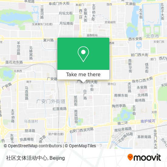 社区文体活动中心 map