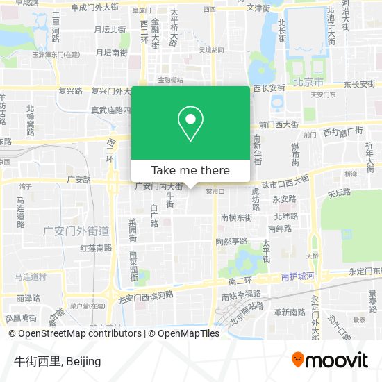 牛街西里 map