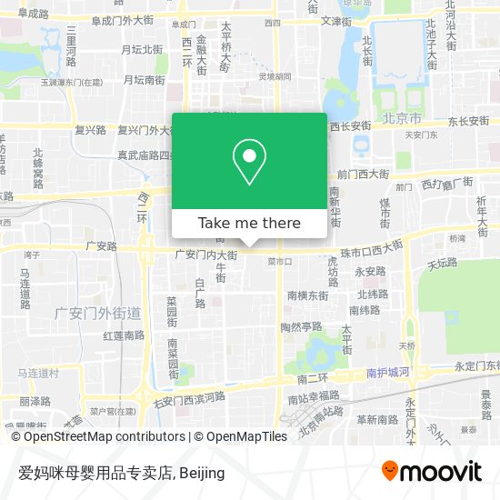 爱妈咪母婴用品专卖店 map