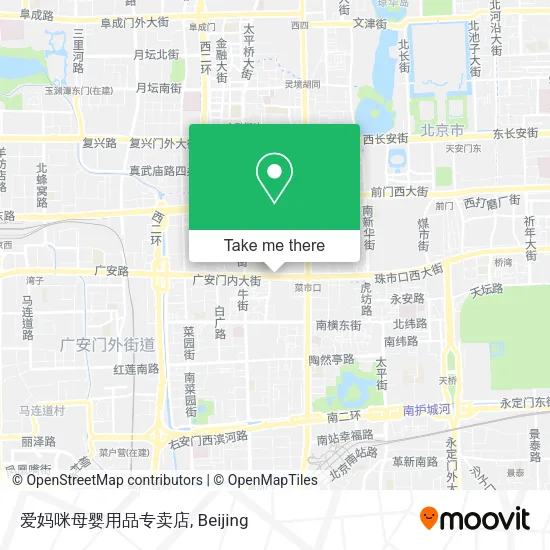 爱妈咪母婴用品专卖店 map