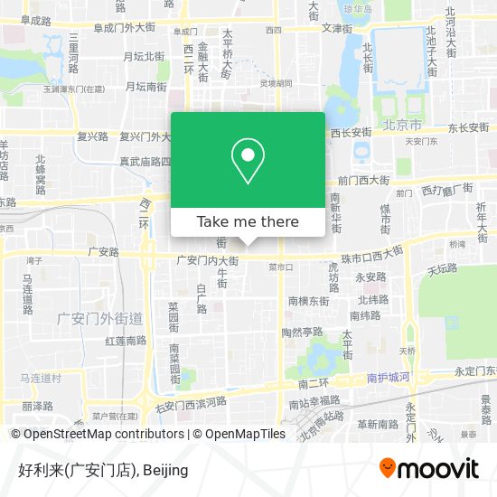 好利来(广安门店) map