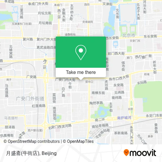 月盛斋(牛街店) map