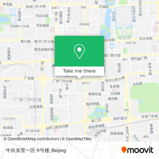 牛街东里一区-9号楼 map
