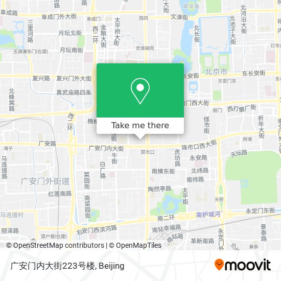 广安门内大街223号楼 map