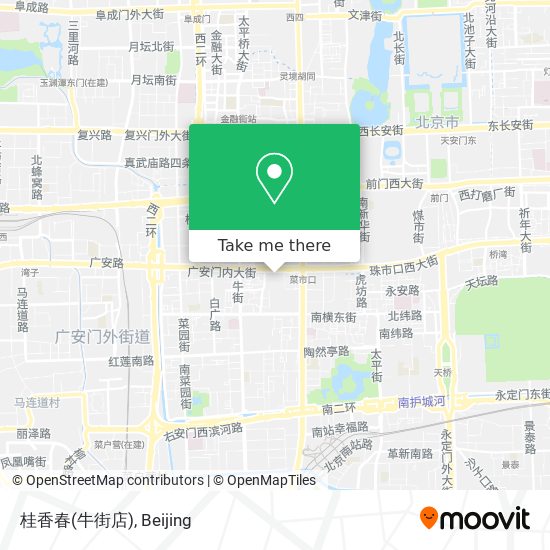 桂香春(牛街店) map