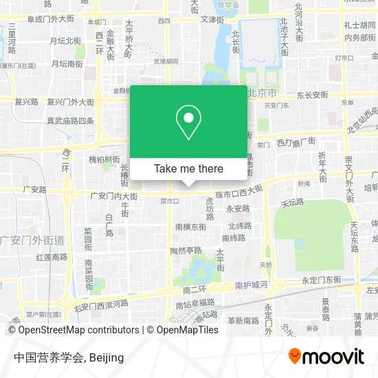 中国营养学会 map