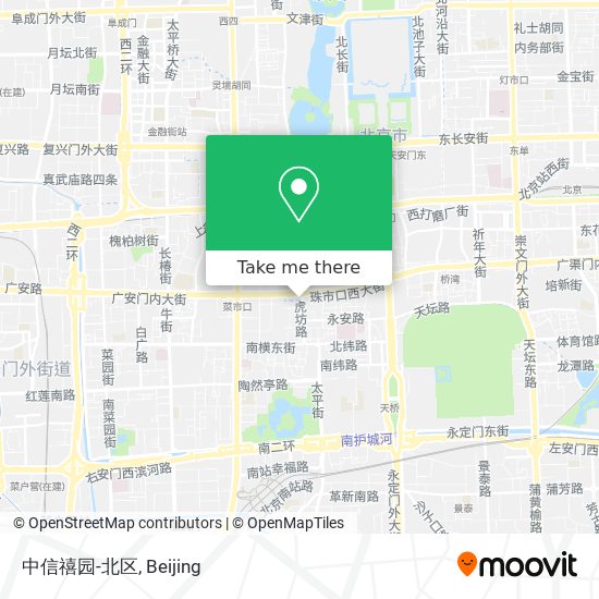 中信禧园-北区 map
