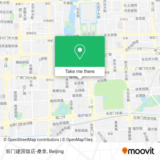 前门建国饭店-桑拿 map
