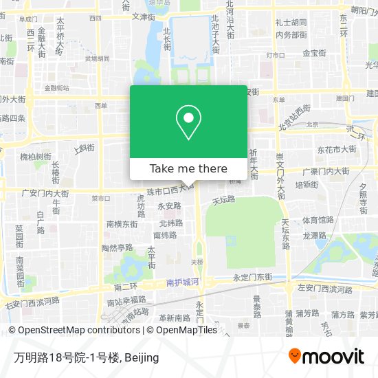 万明路18号院-1号楼 map