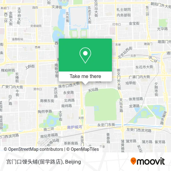 宫门口馒头铺(留学路店) map
