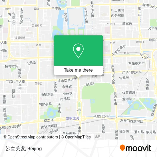 沙宣美发 map