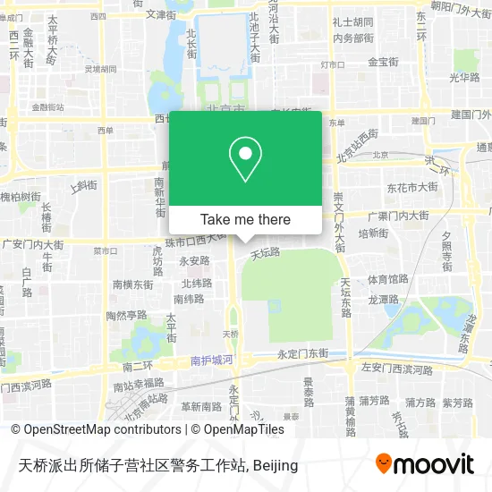 天桥派出所储子营社区警务工作站 map