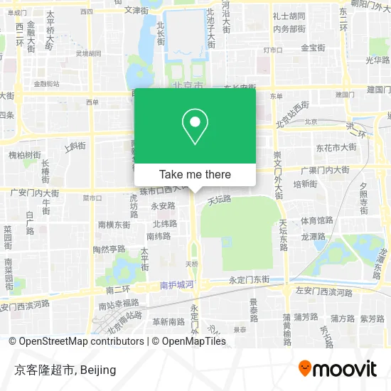 京客隆超市 map