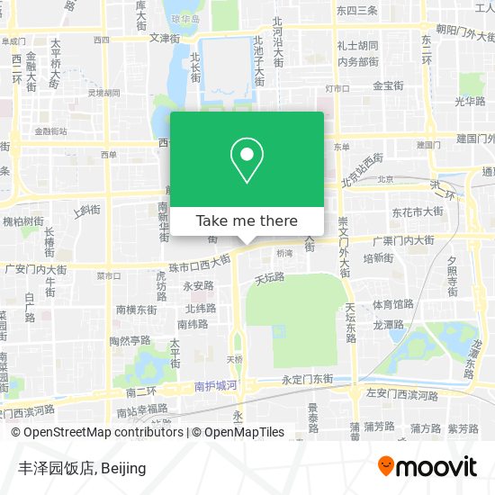 丰泽园饭店 map