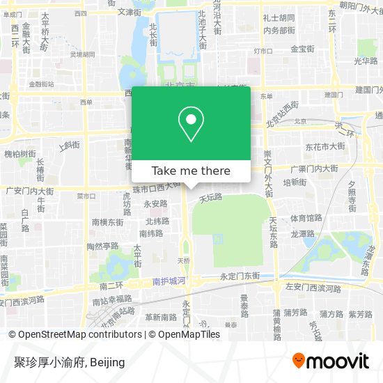 聚珍厚小渝府 map