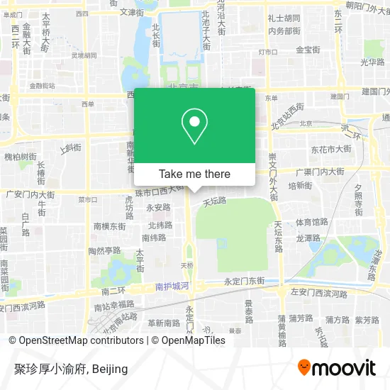 聚珍厚小渝府 map