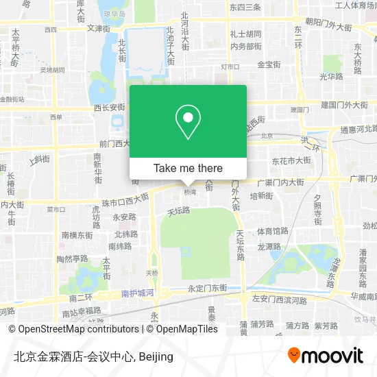 北京金霖酒店-会议中心 map