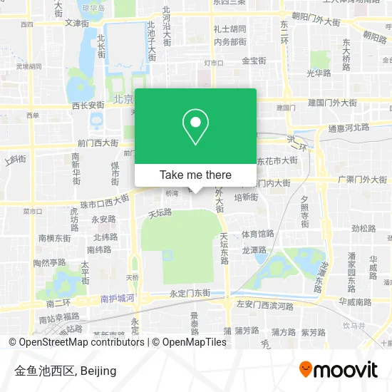金鱼池西区 map