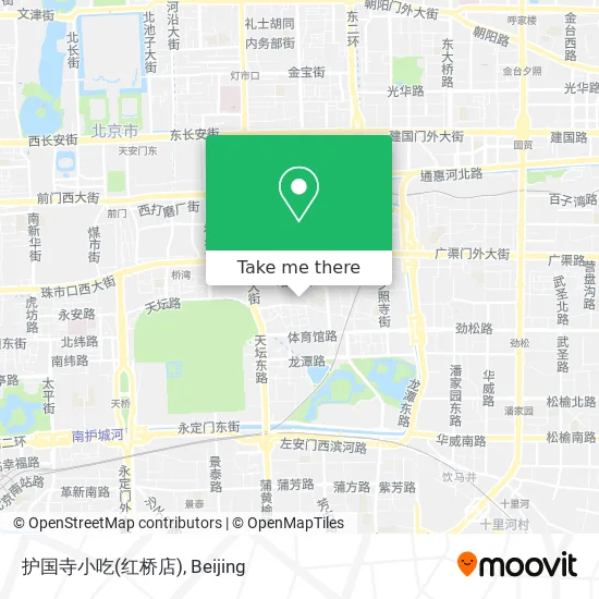 护国寺小吃(红桥店) map