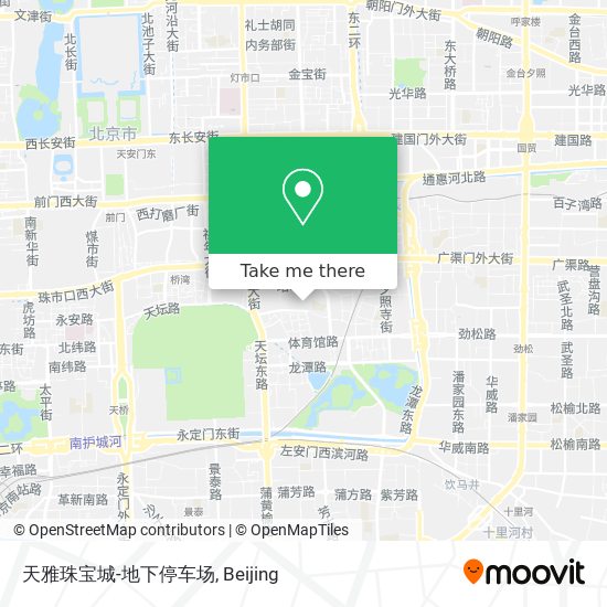 天雅珠宝城-地下停车场 map