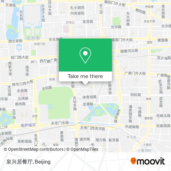 泉兴居餐厅 map
