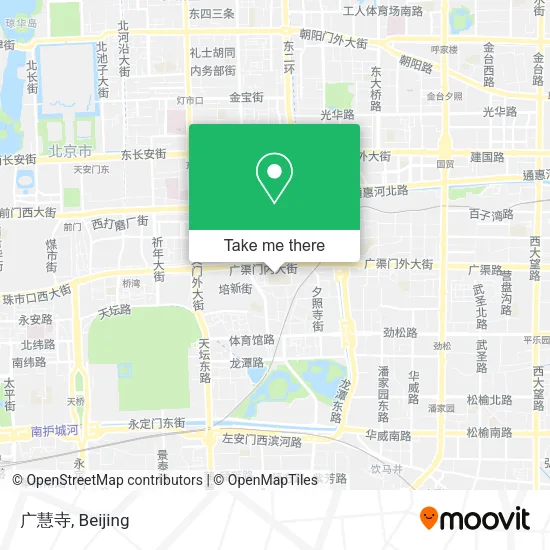 广慧寺 map