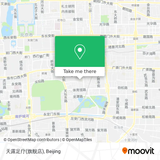 天露足疗(旗舰店) map