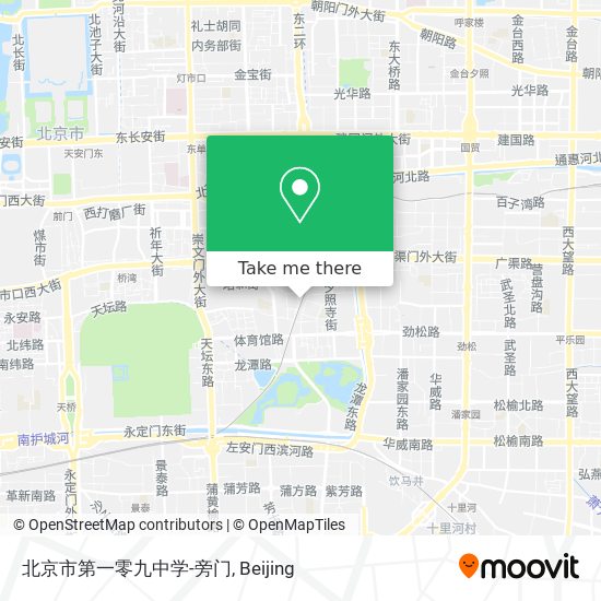 北京市第一零九中学-旁门 map