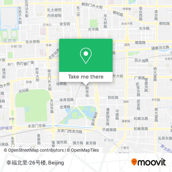 幸福北里-26号楼 map